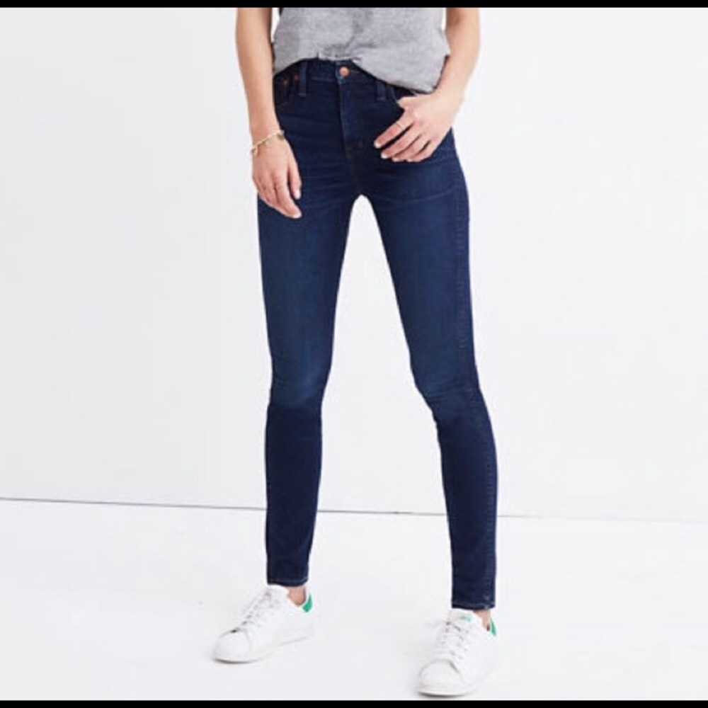 EUC Madewell 9” HighRiser Skinny Skinny